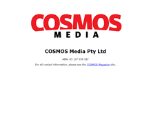 Tablet Screenshot of cosmosmedia.com